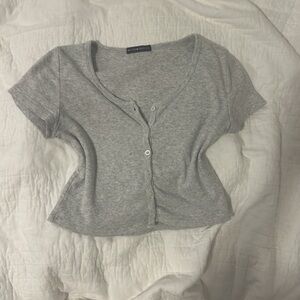 Brandy Melville Grey top